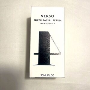Verso super facial serum with retinol 8 new in box
